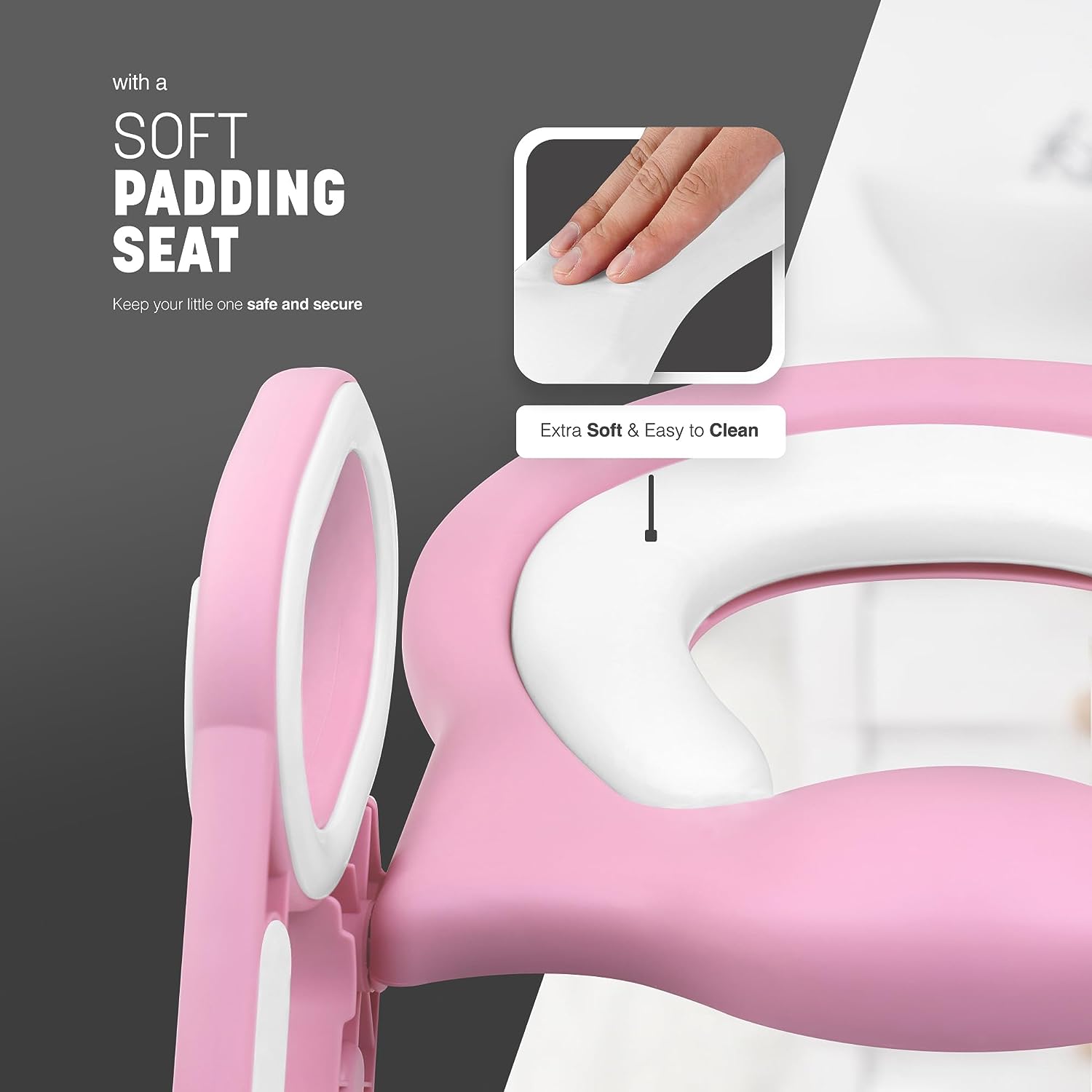 Adaptador WC Niños con Escalera