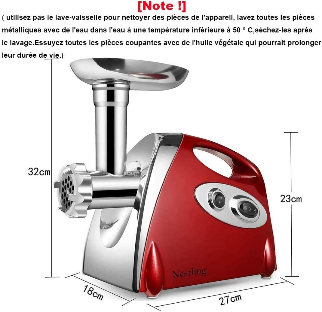 Picadora eléctrica qitao® 2800W
