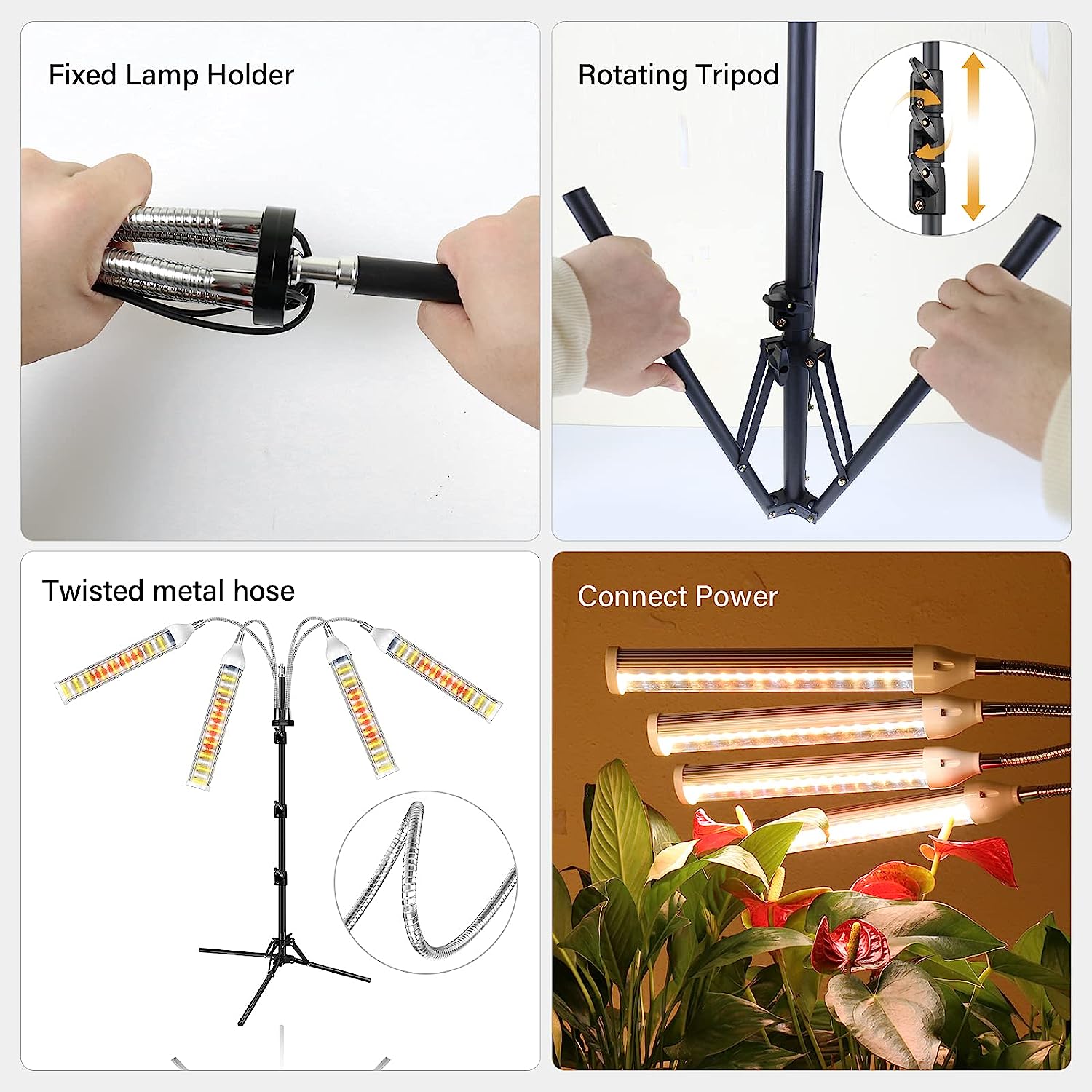 Lámpara LED Cultivo Espectro Completo