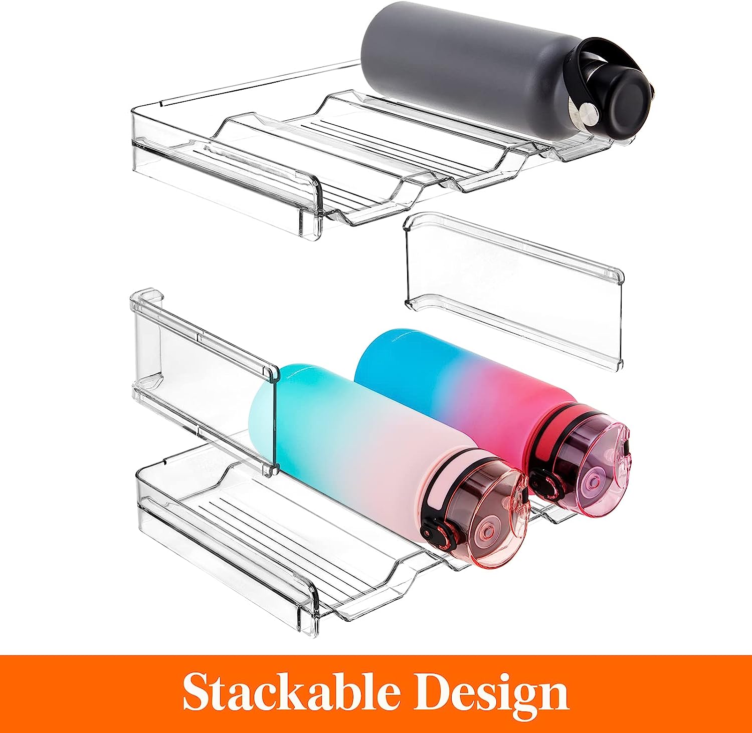 Organizador de Botellas Apilable