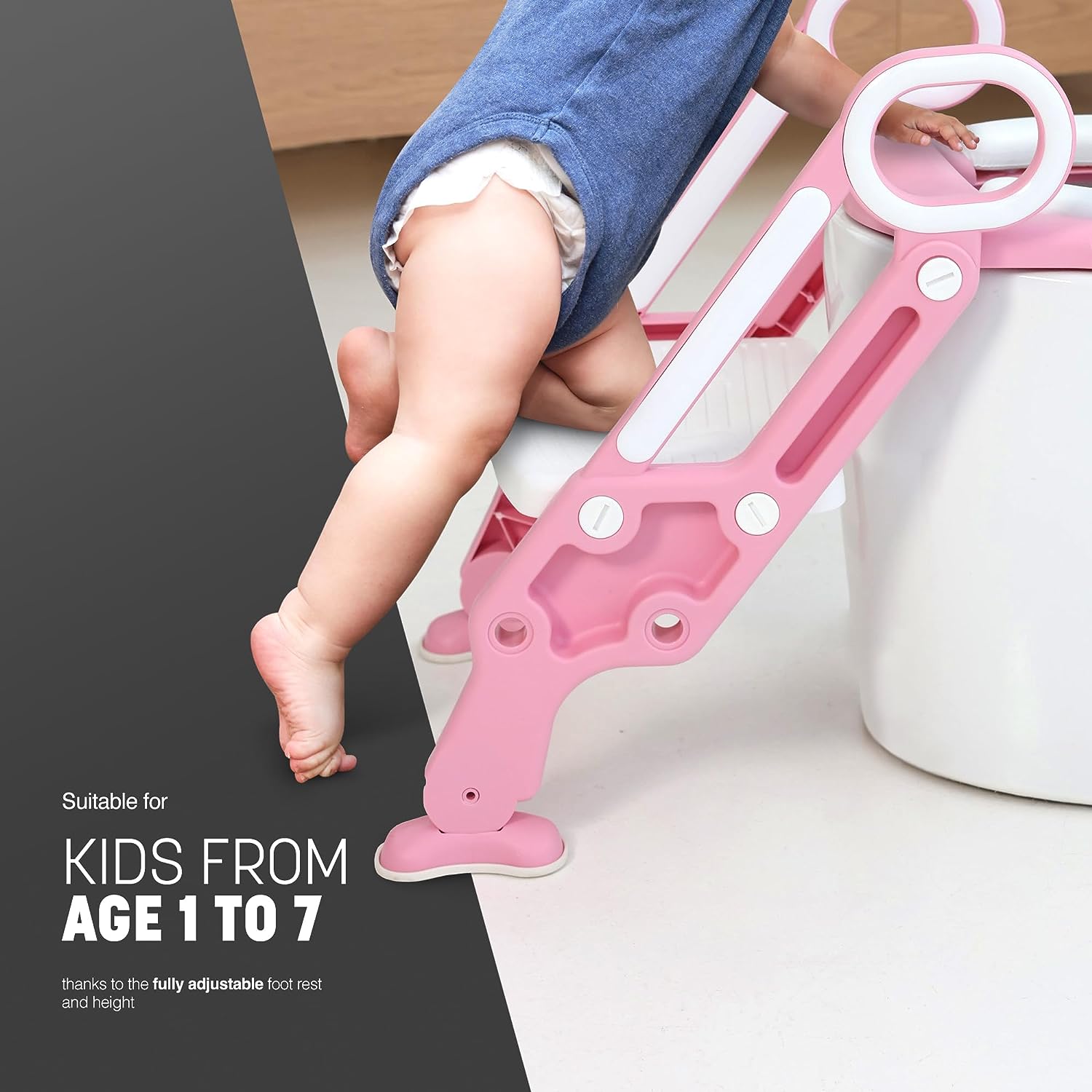 Adaptador WC Niños con Escalera