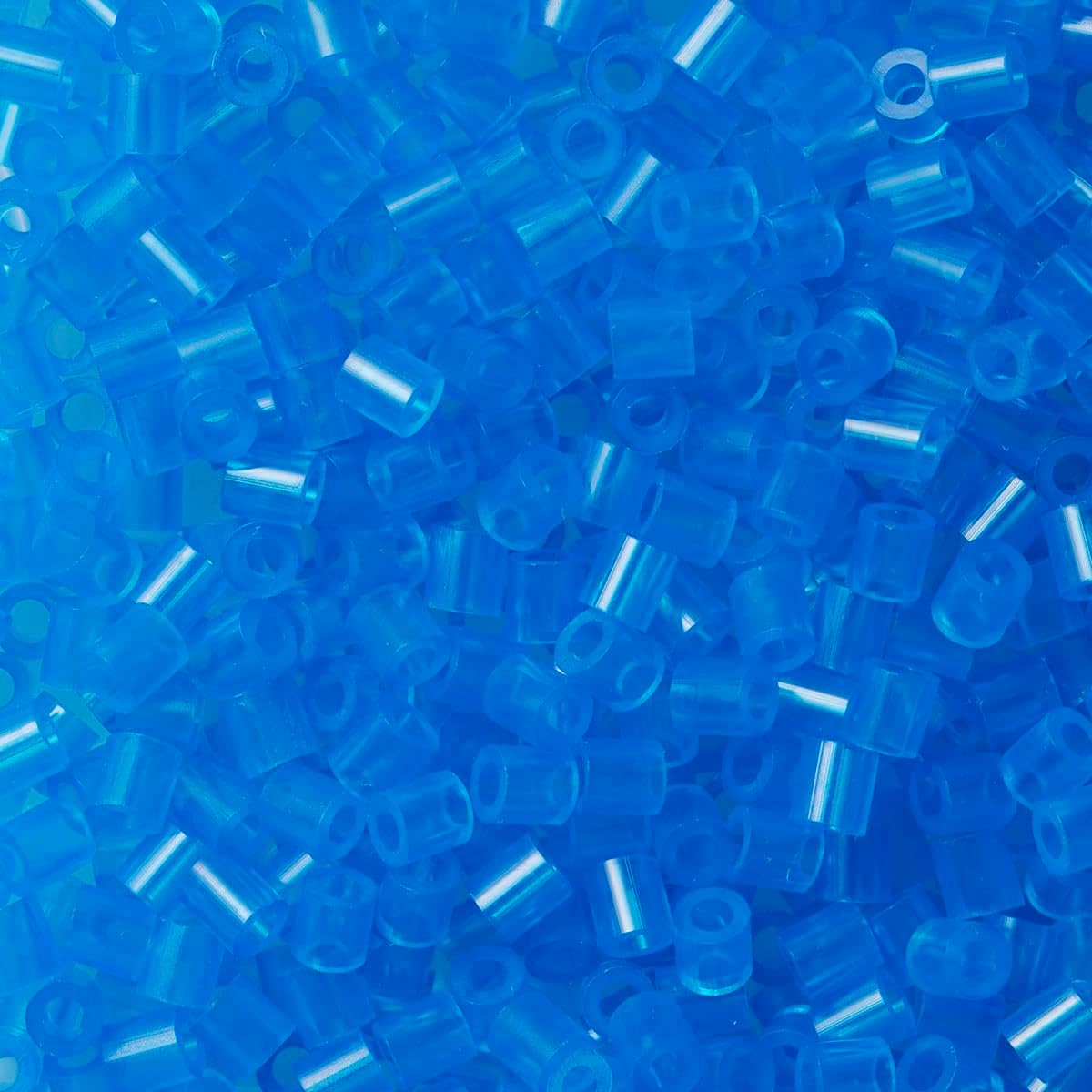 Perlas azules transparentes 1000