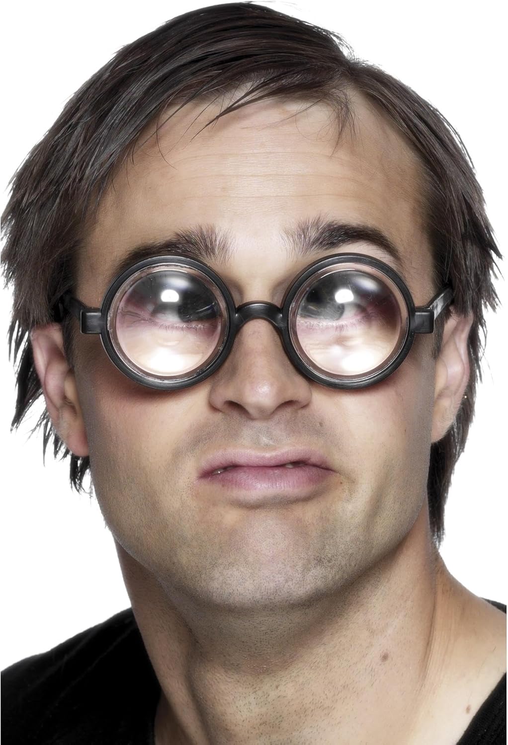 Gafas de Ojos de Bicho Negros