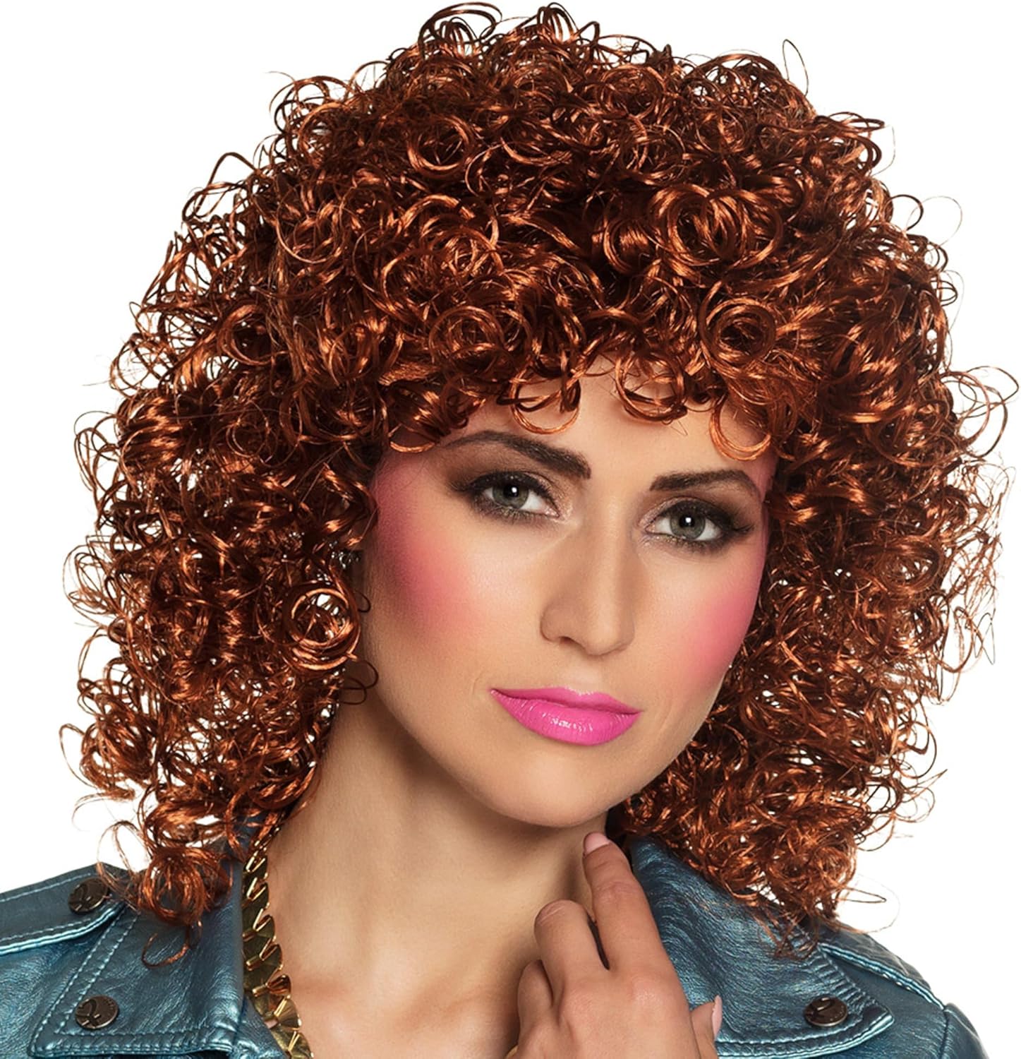Peluca Rizada para Fiesta