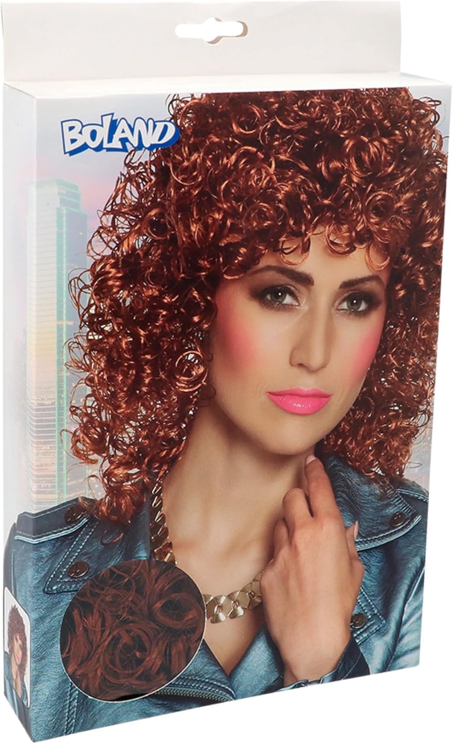 Peluca Rizada para Fiesta