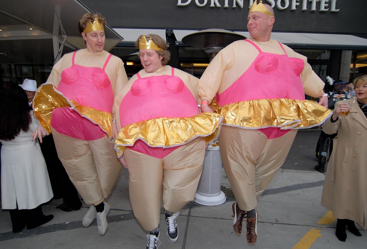 Fatsuit Inflable Bailarina Carnaval