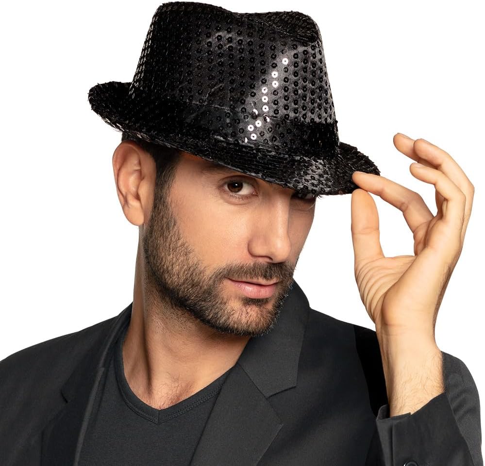 Sombrero de lentejuelas unisex