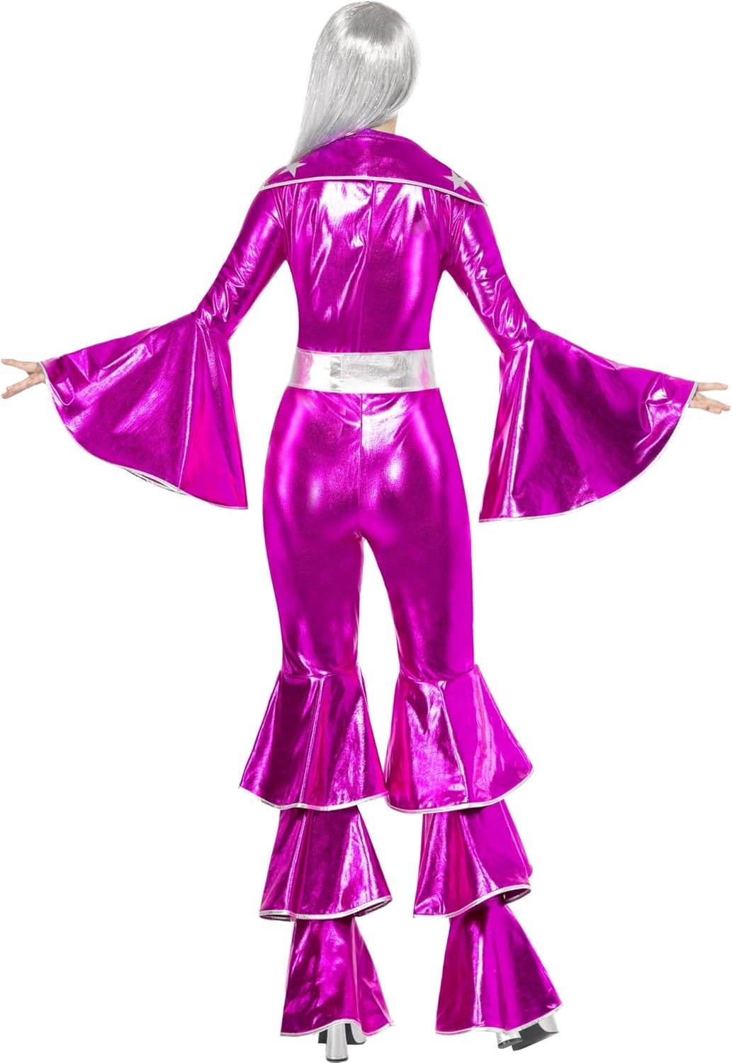 Disfraz de baile años 70 rosa