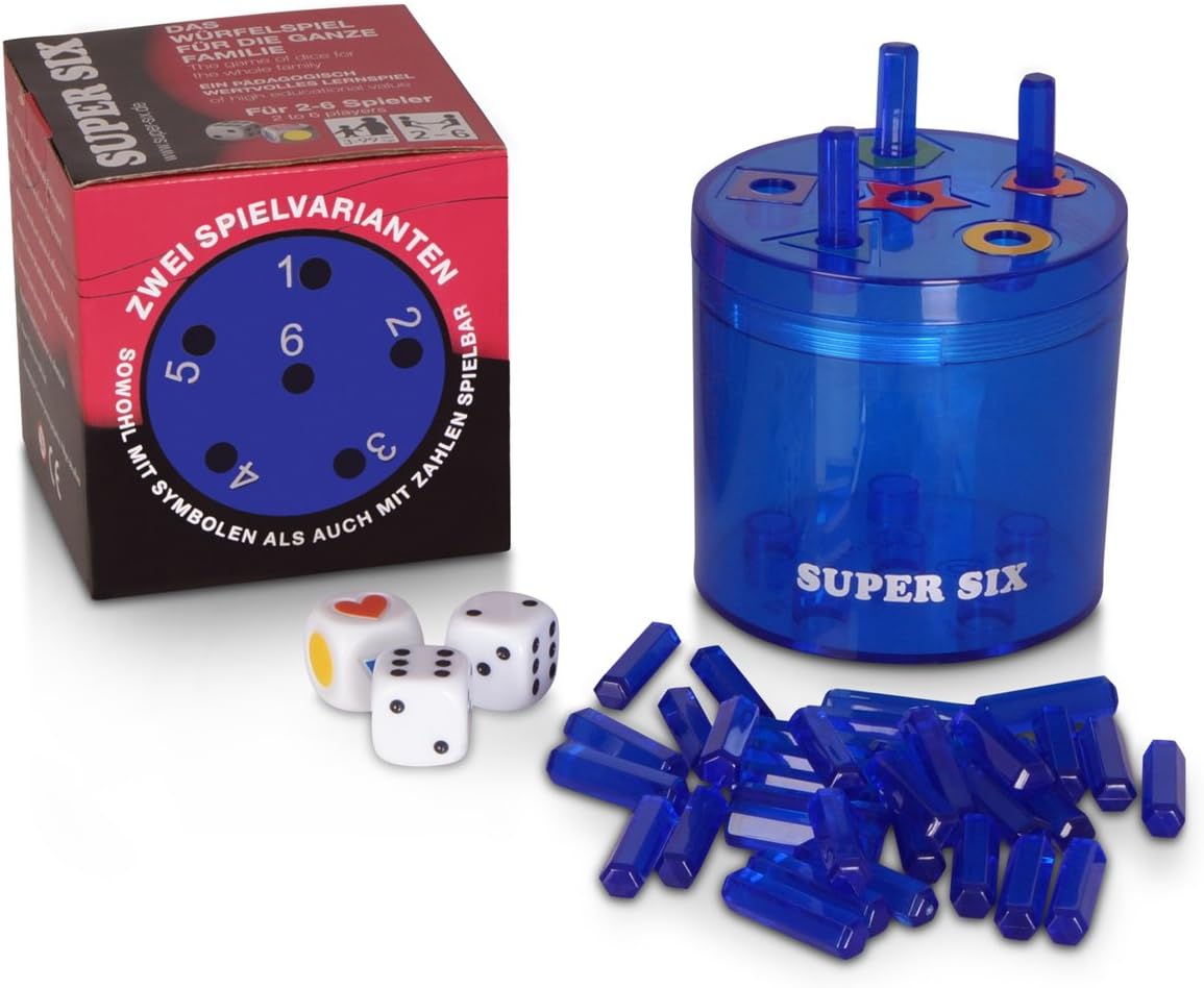 Juego de Viaje Super Six Azul