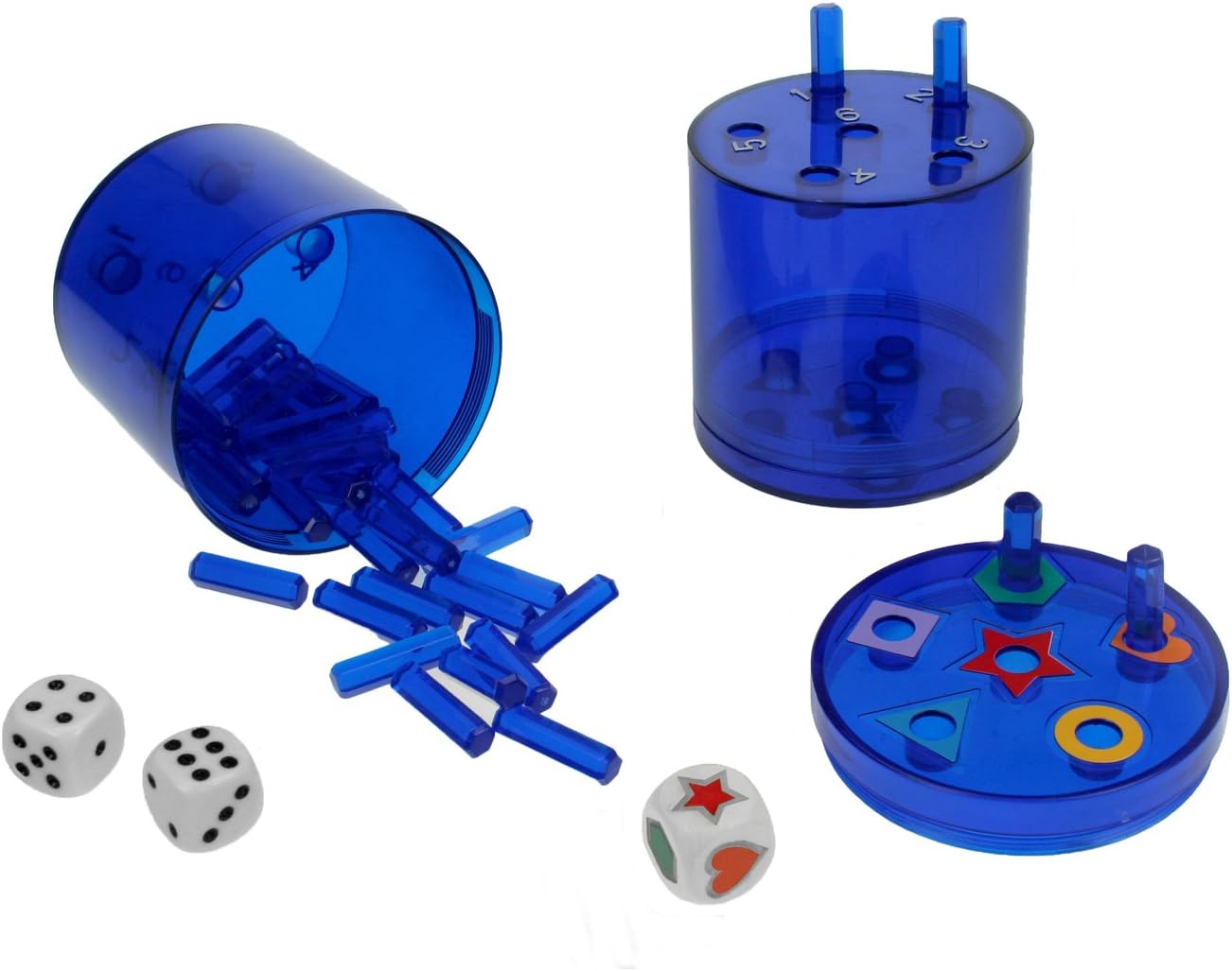 Juego de Viaje Super Six Azul