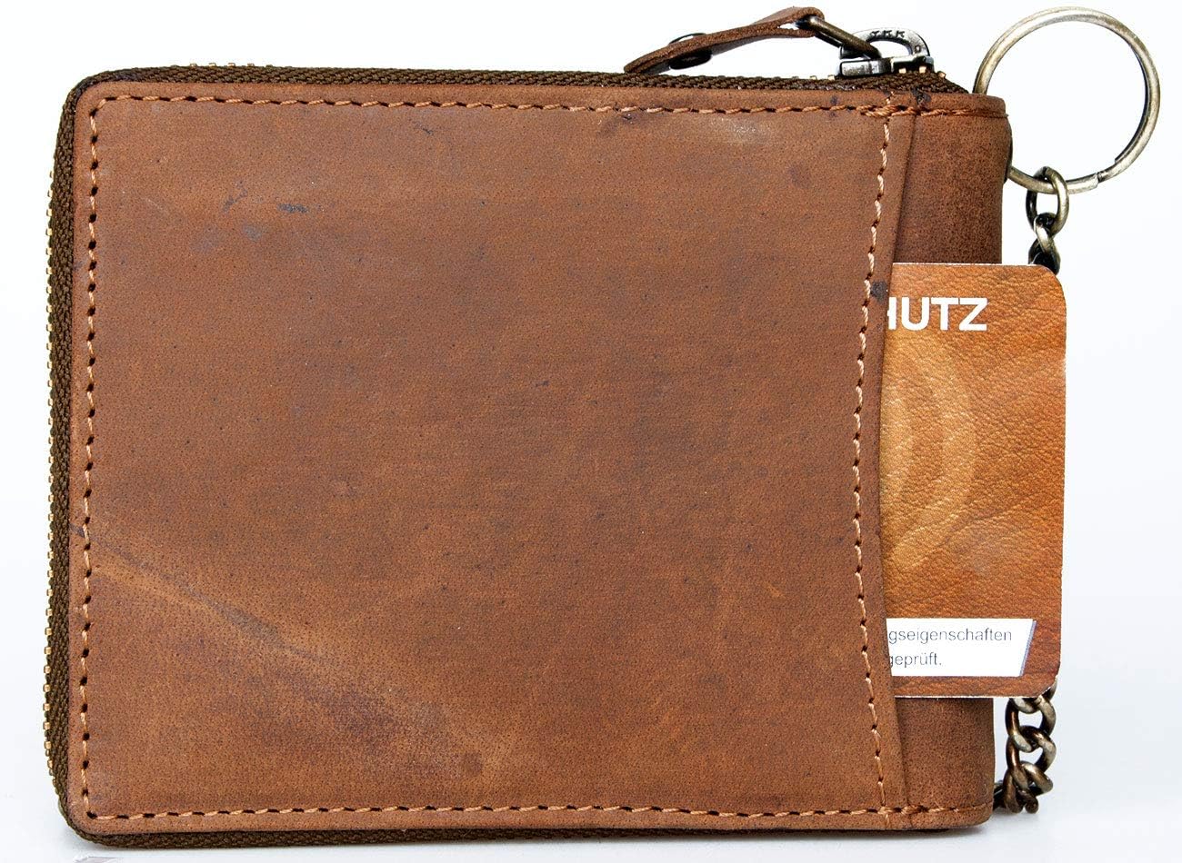Cartera Hombre Escorpión Marrón