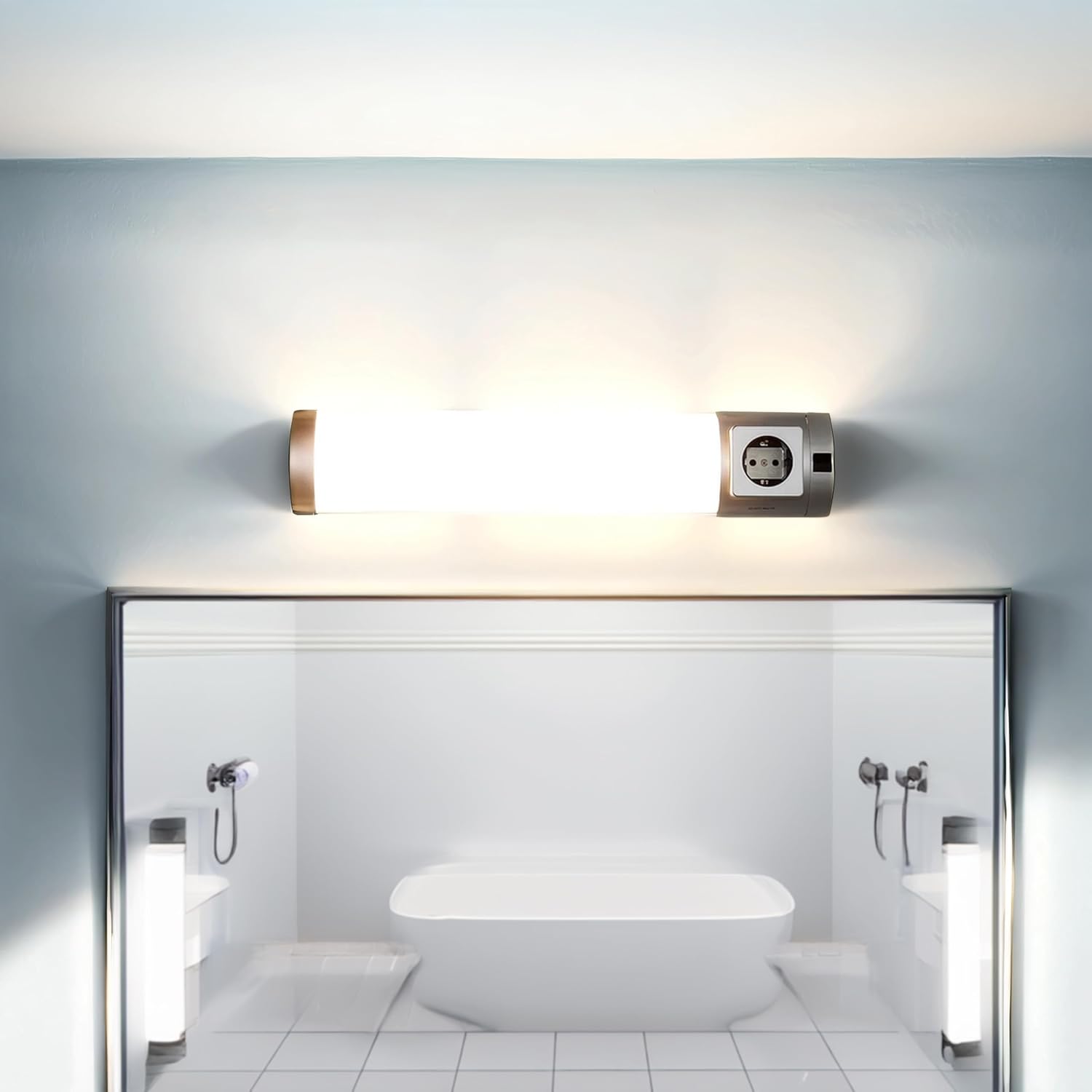 Aplique LED 3000K con interruptor