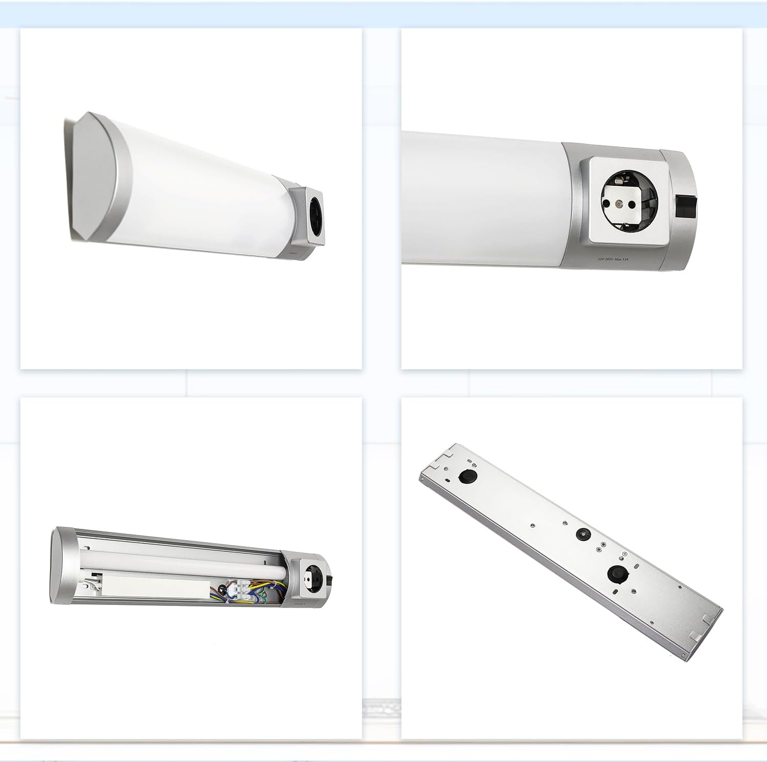 Aplique LED 3000K con interruptor
