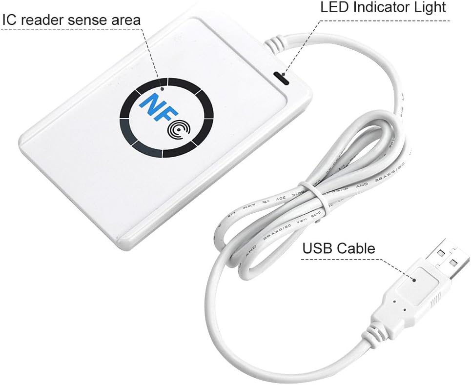 Lector NFC ACR122U USB 2.0
