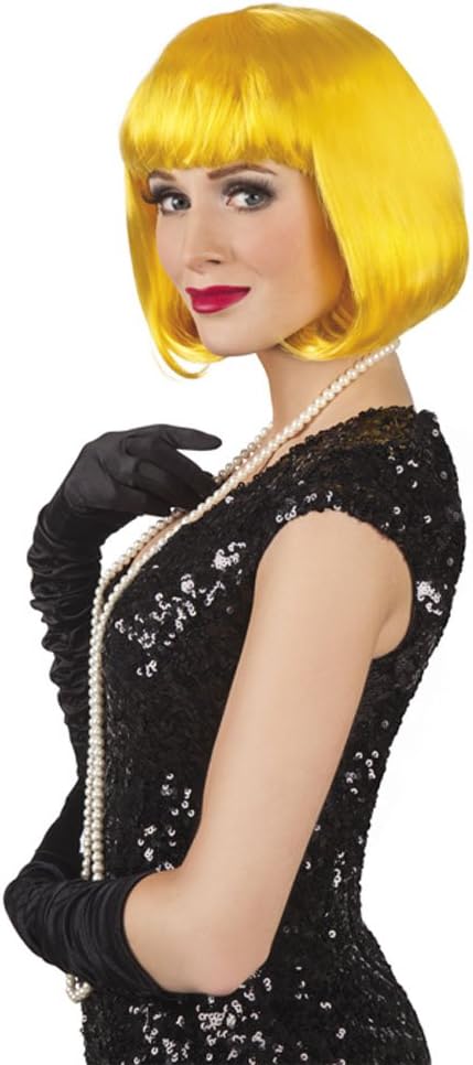 Peluca Cabaret Amarilla