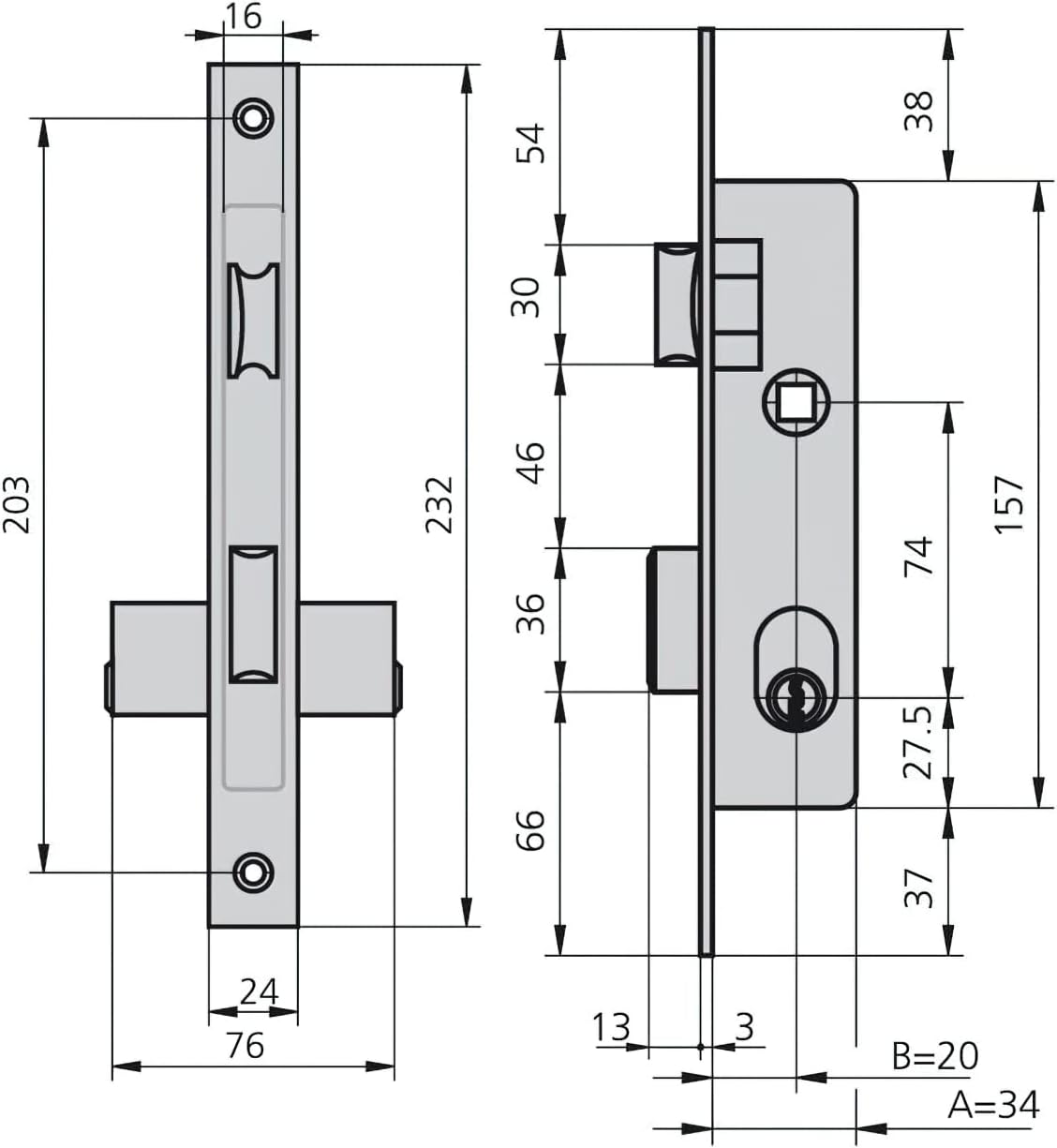 Cerradura Cvl 3160520