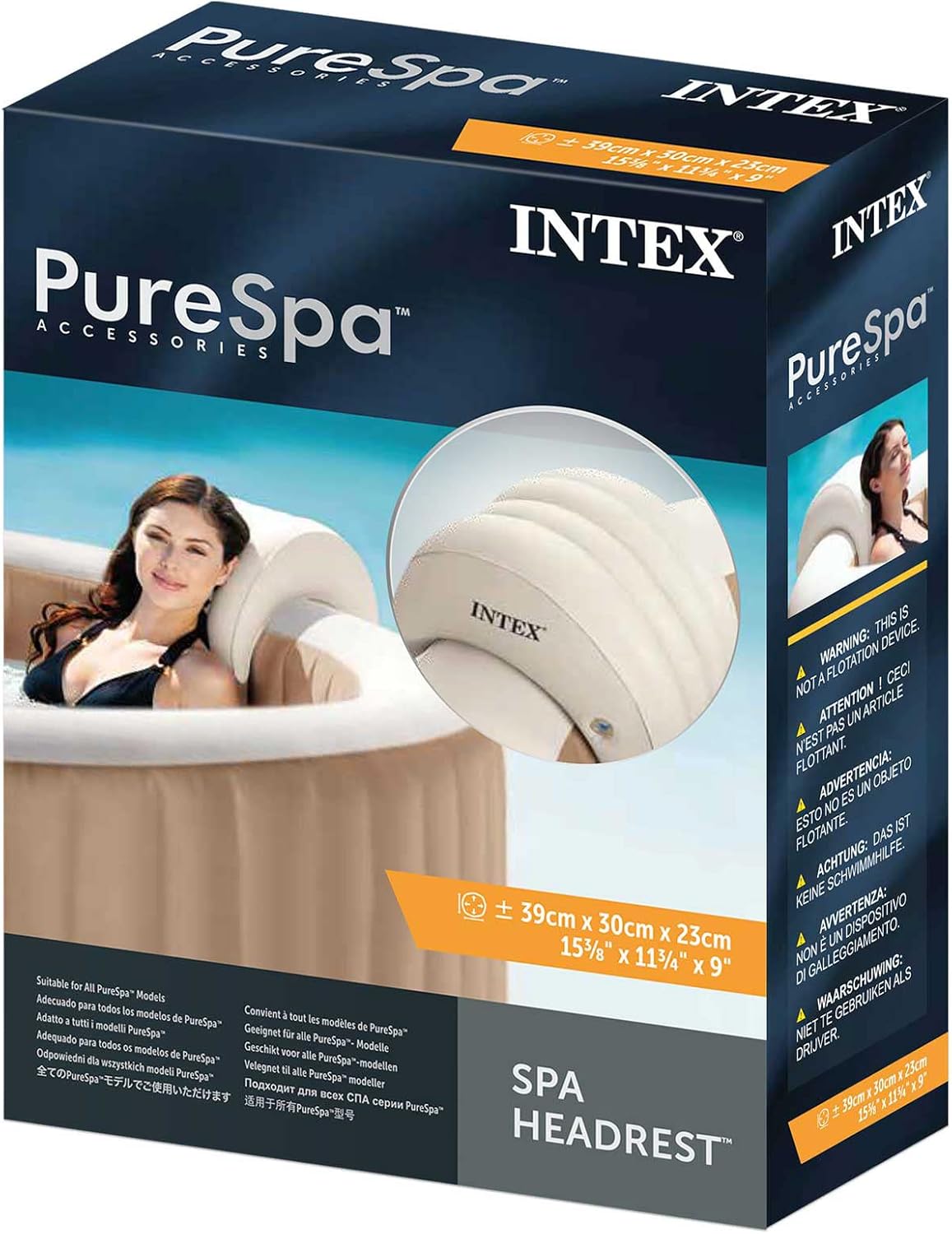 Almohada inflable para spa