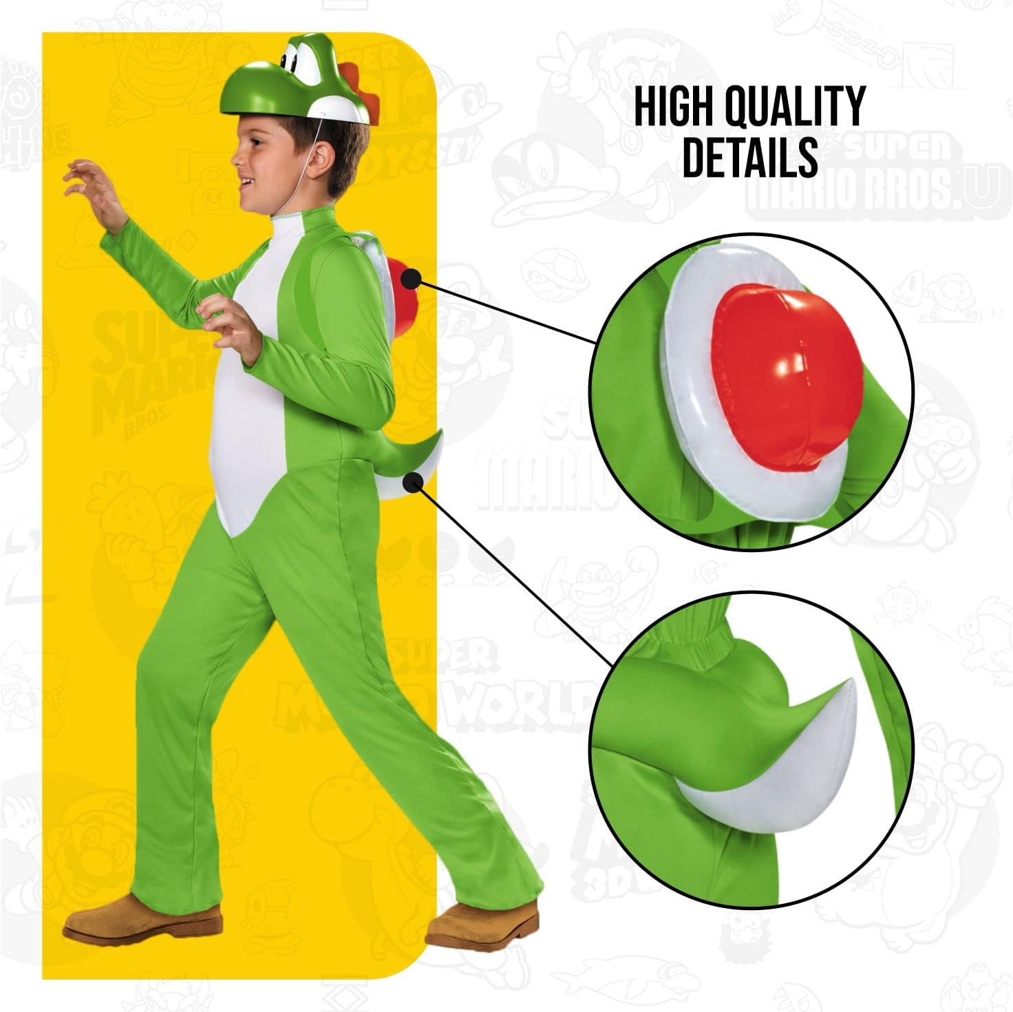 Disfraz Deluxe Yoshi Niños L