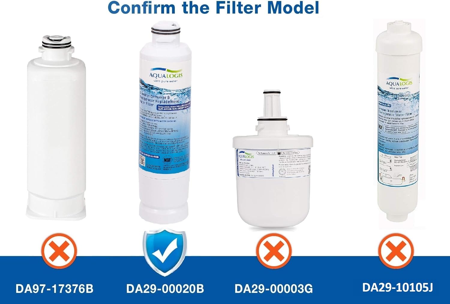 Filtro de Agua 2x AL-020B