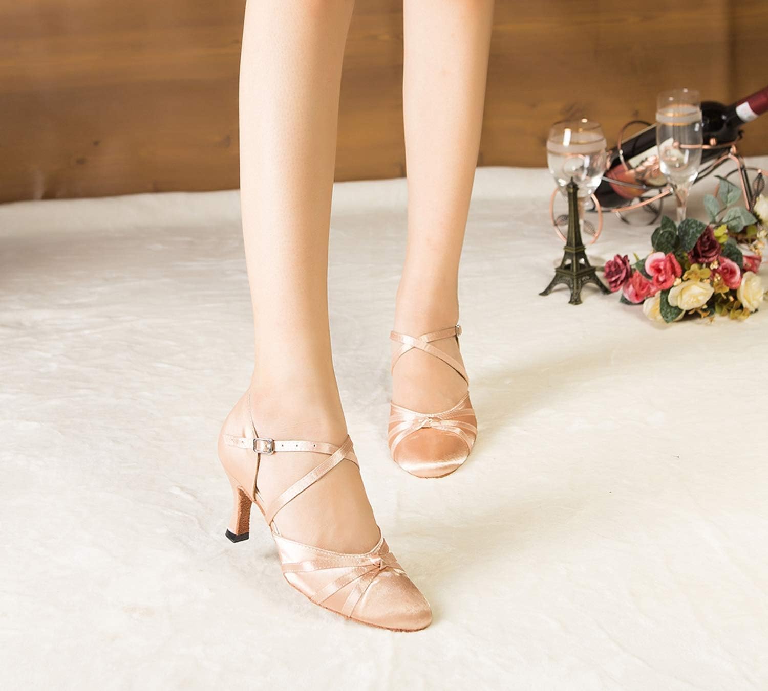 Zapatos Satén Mujer Boda Fiesta