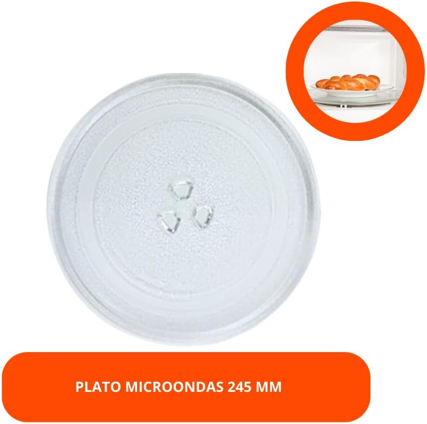 Plato microondas Ø 245mm Universal
