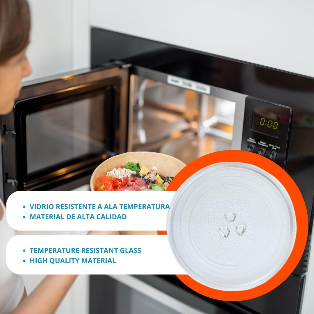 Plato microondas Ø 245mm Universal