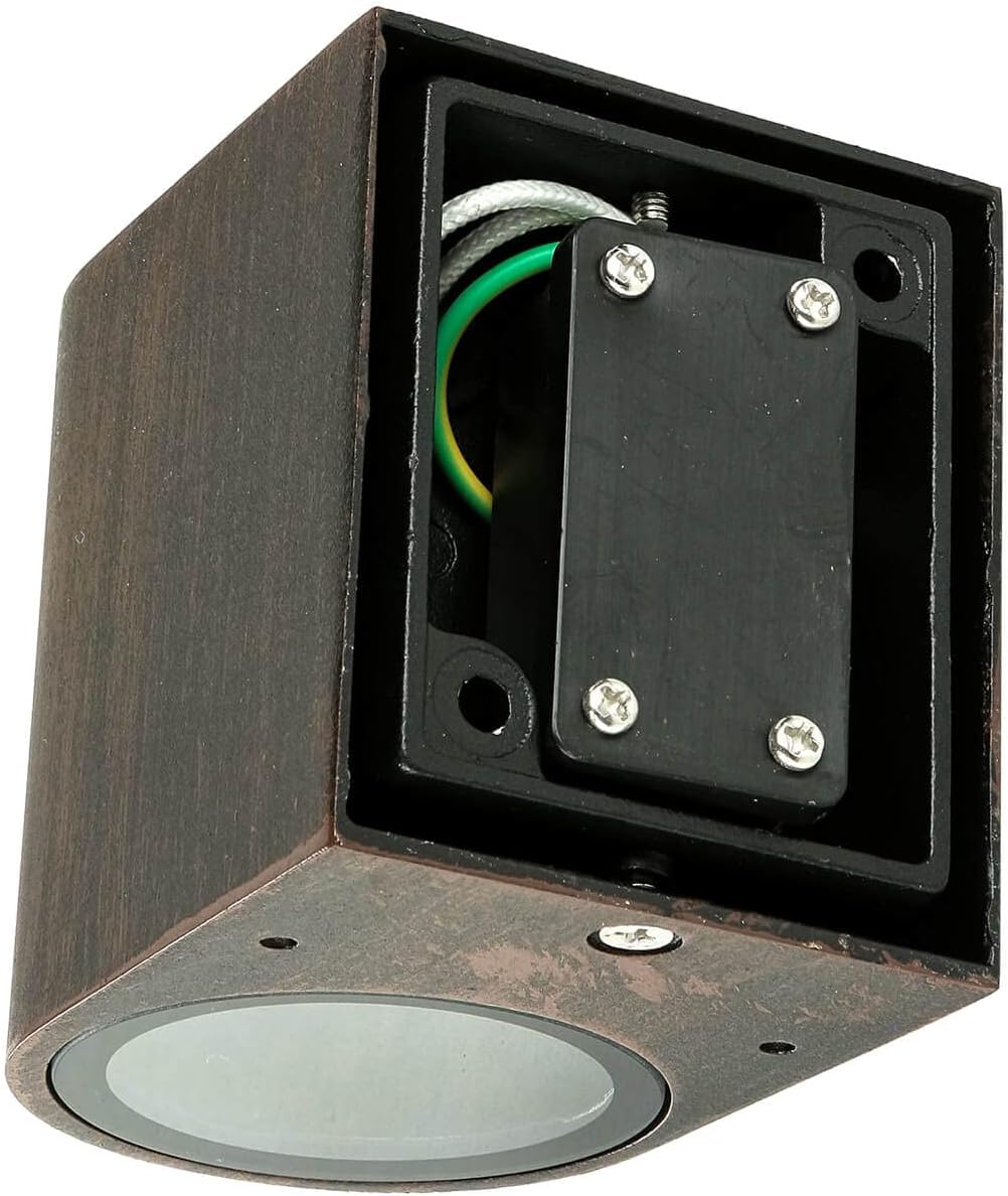 Foco Exterior GU10 Marrón IP44
