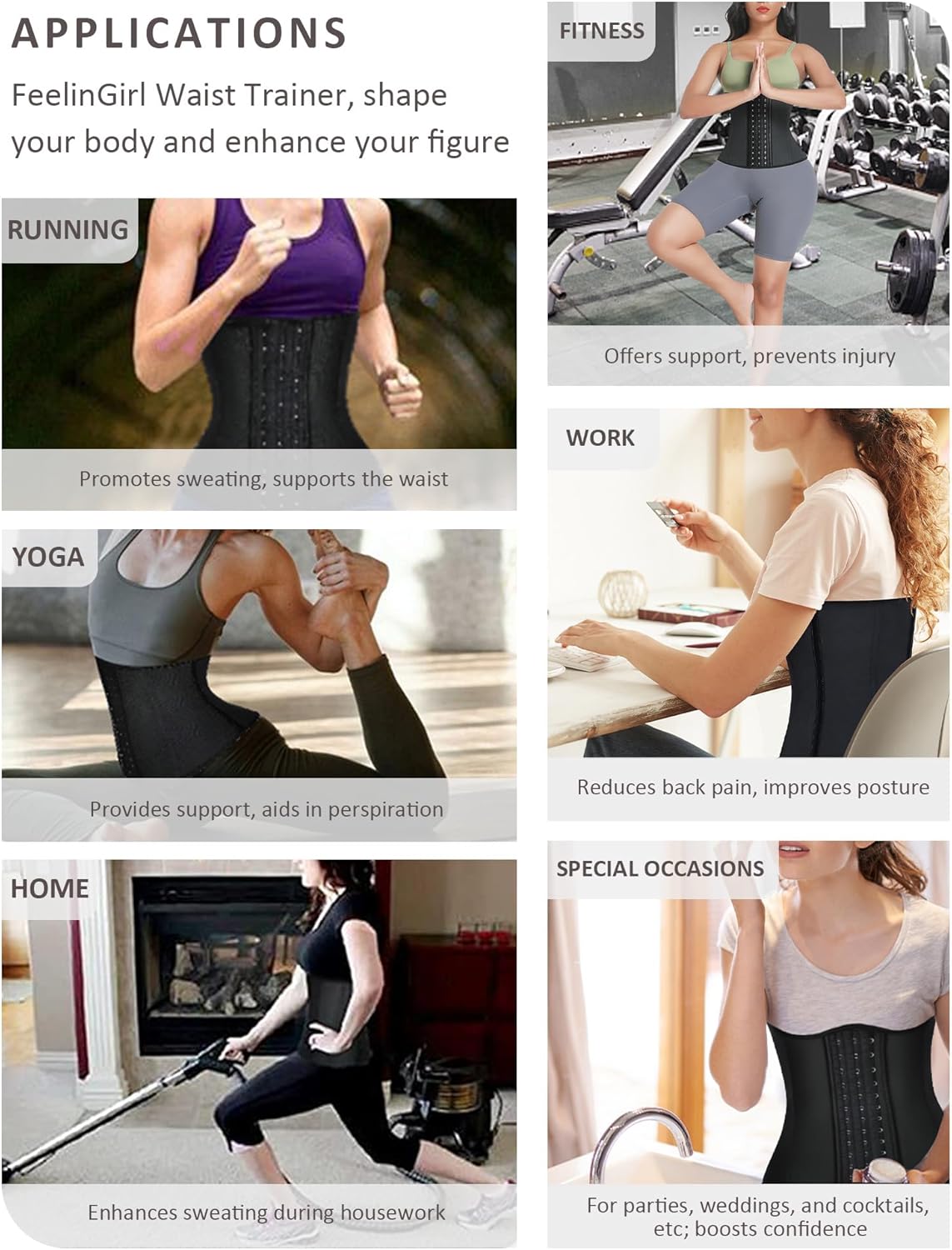Faja de Látex para Gimnasio
