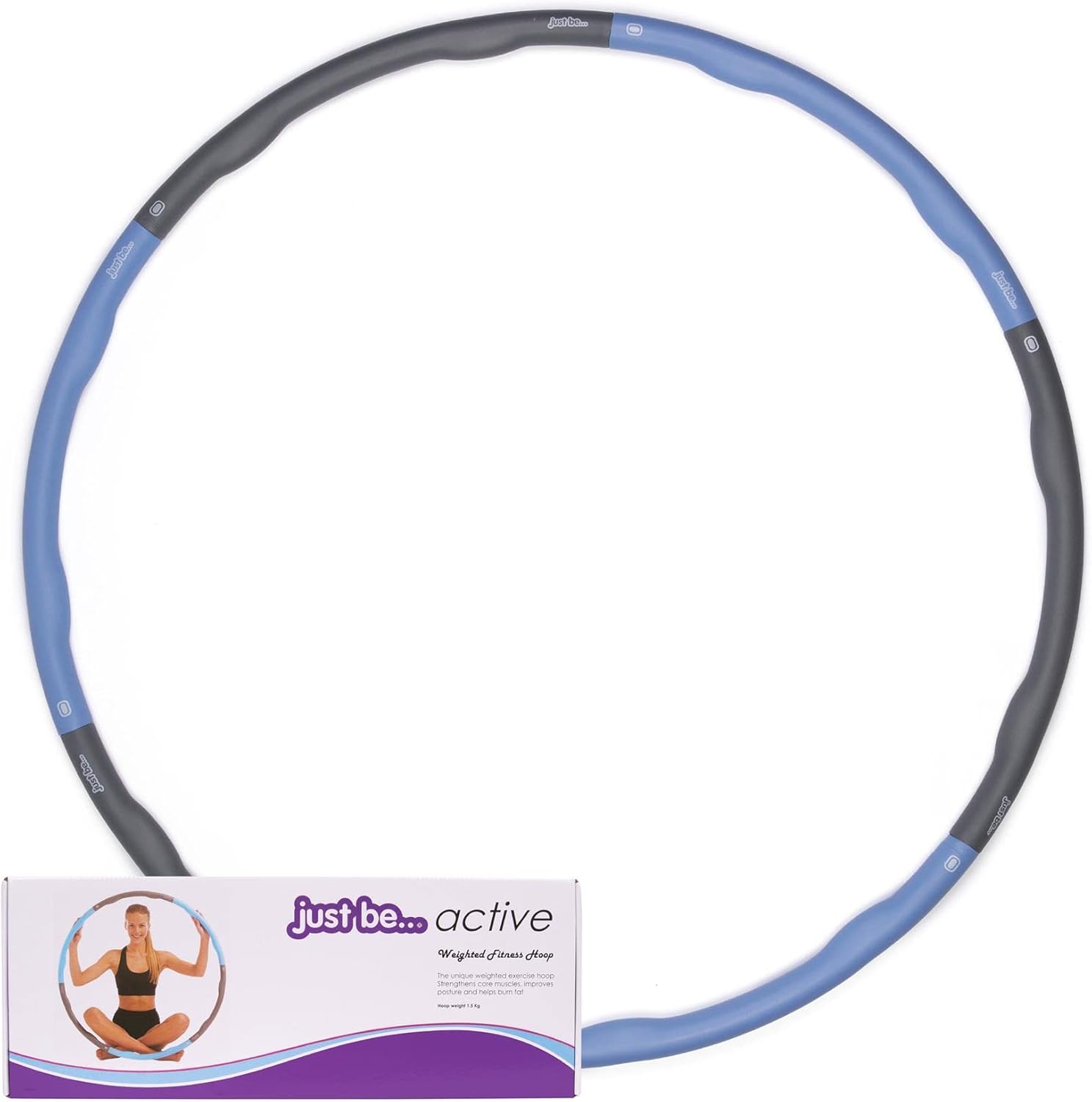 Aro de Hula Hoop Fitness Just Be