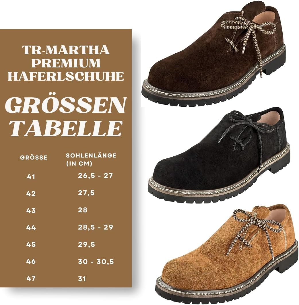 Zapatos de piel para Oktoberfest