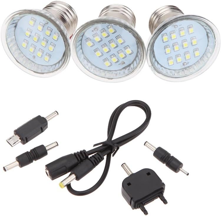 Kit solar LED para hogar y camping