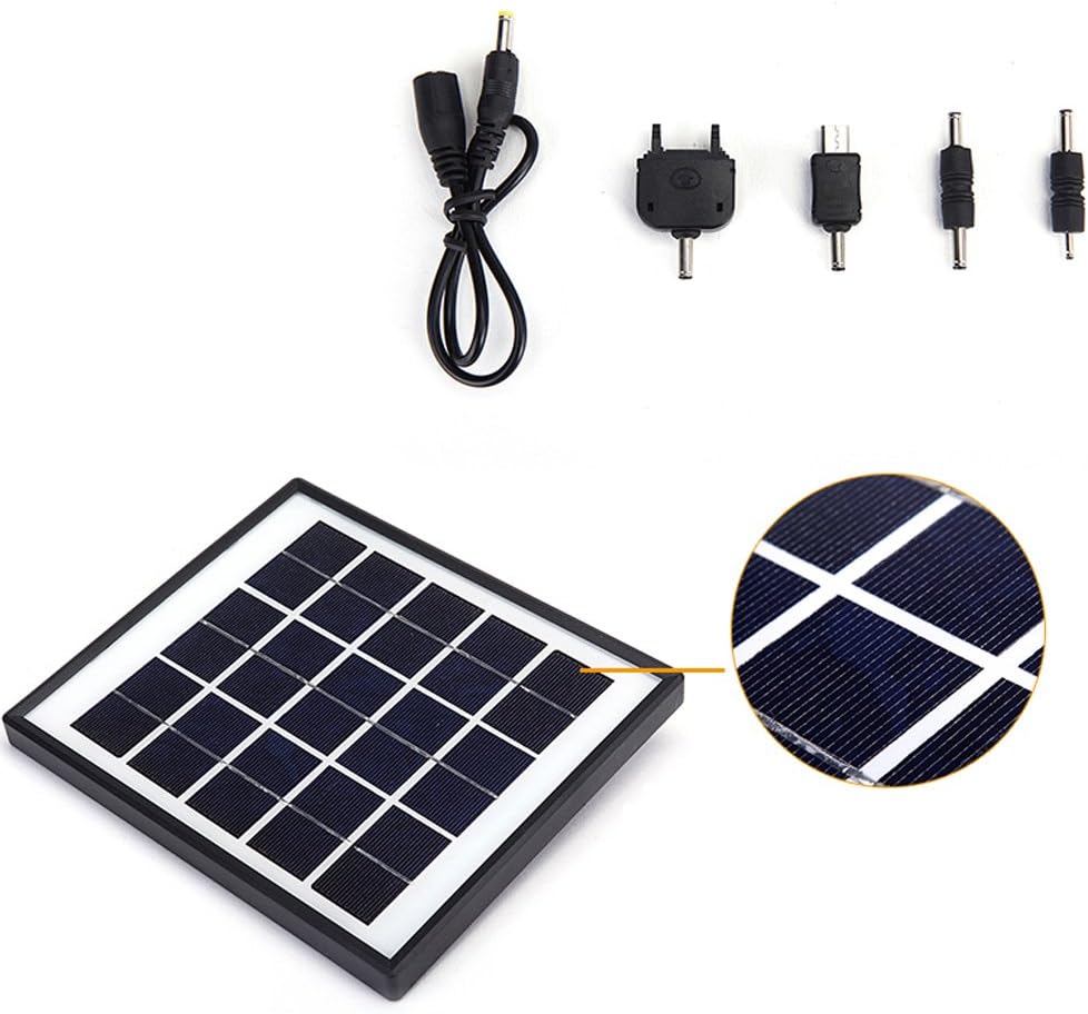 Kit solar LED para hogar y camping