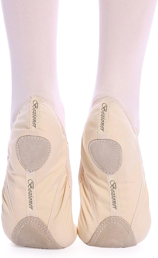 Zapatillas ballet lona divididas