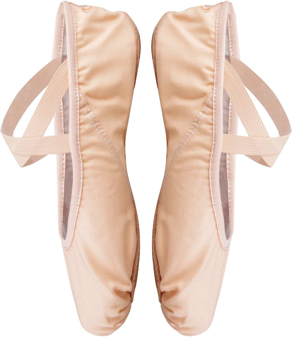 Zapatillas ballet lona divididas