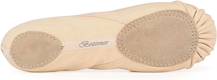Zapatillas ballet lona divididas