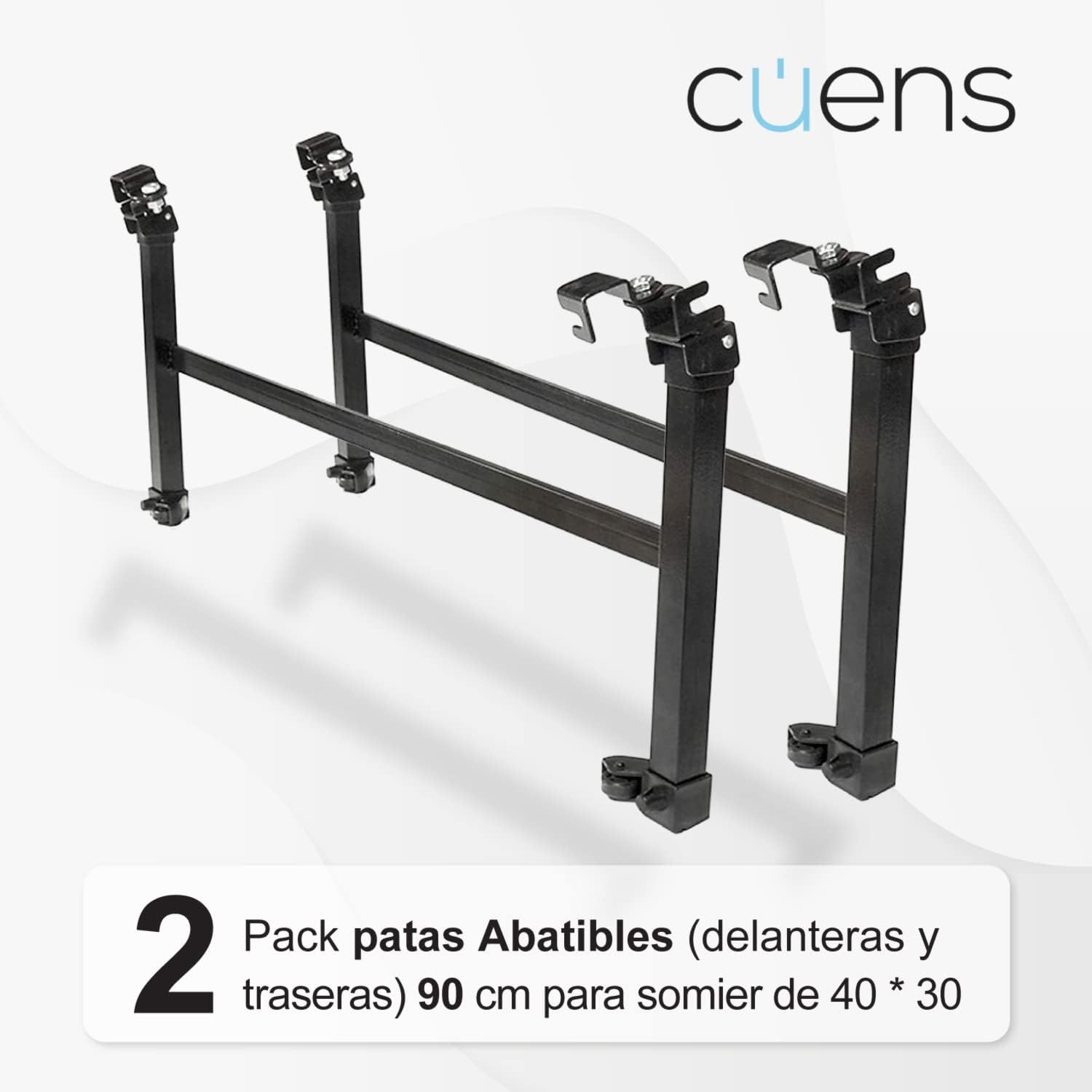 Patas plegables para cama 90 cm