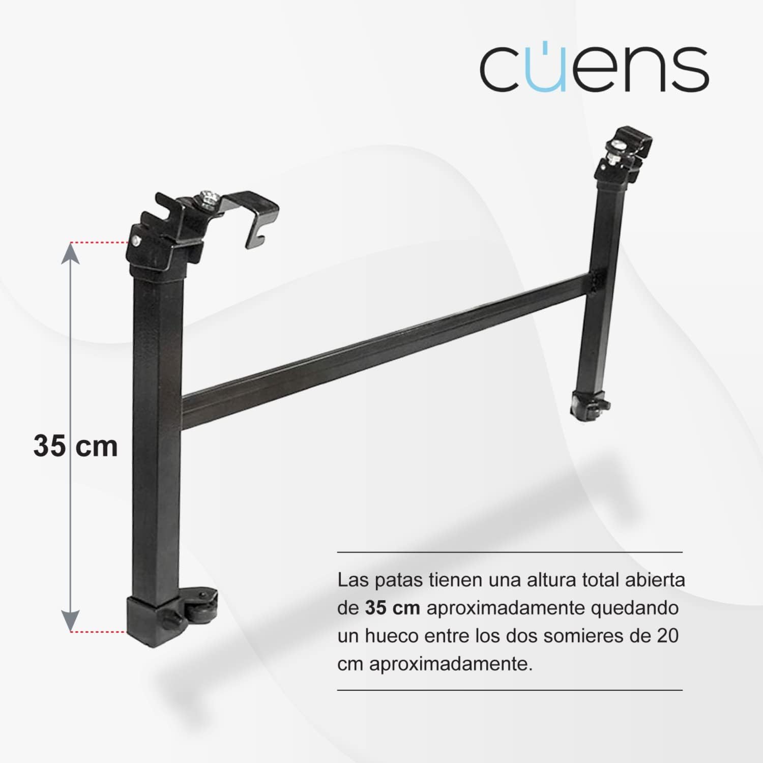 Patas plegables para cama 90 cm