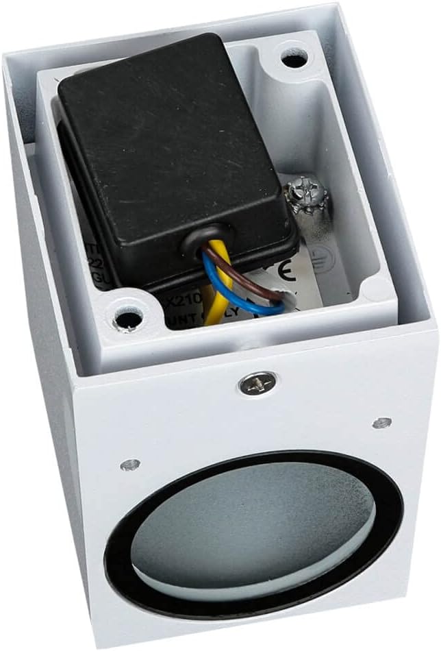 Aplique pared blanco IP44 GU10