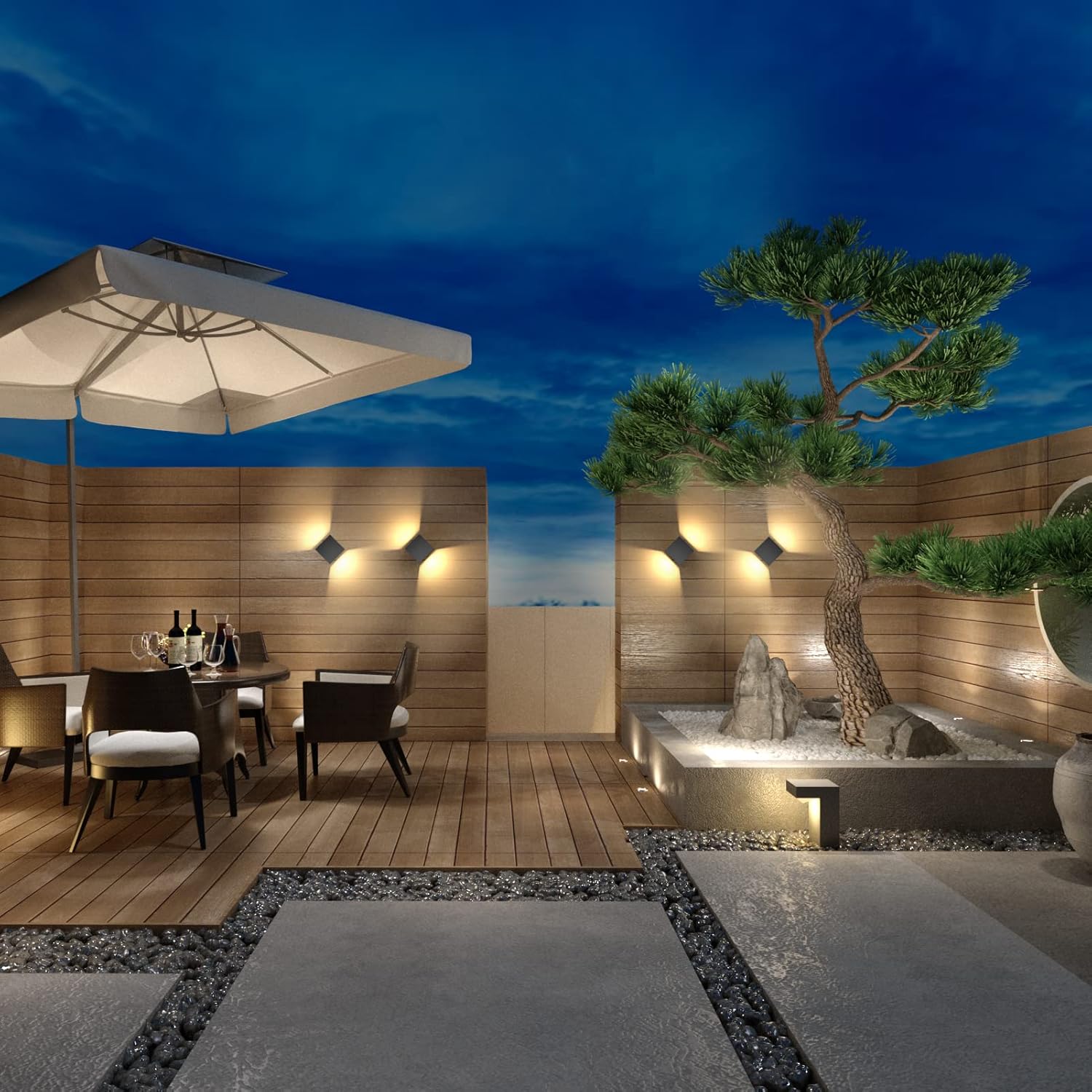 Aplique Exterior K-Bright 12W