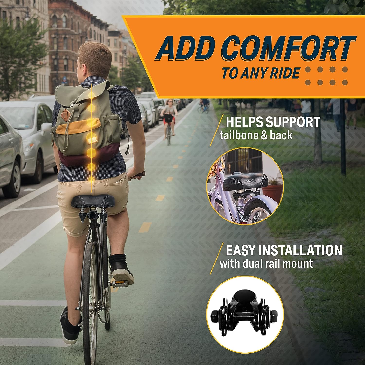 Asiento de bicicleta Bikeroo