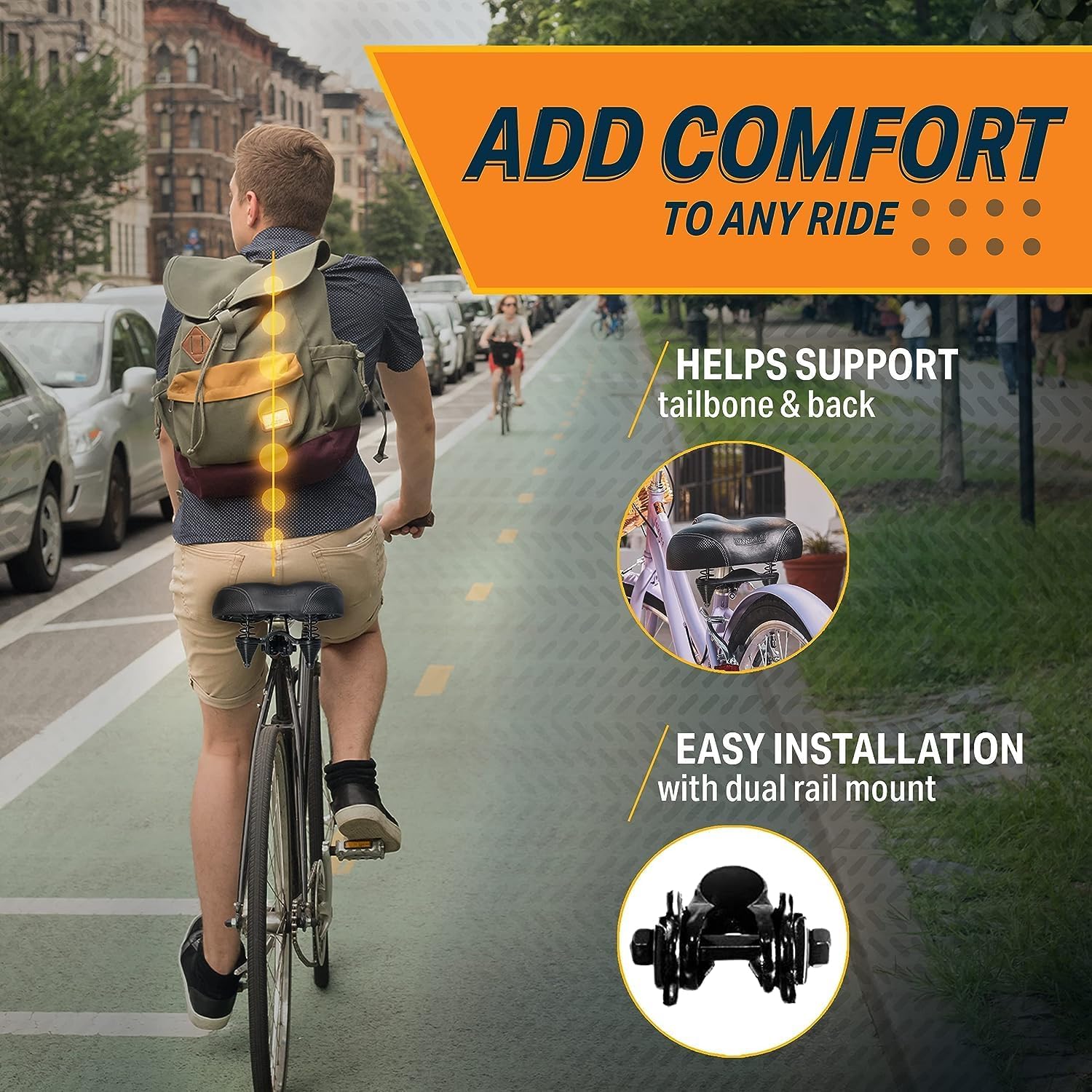 Asiento de bicicleta Bikeroo