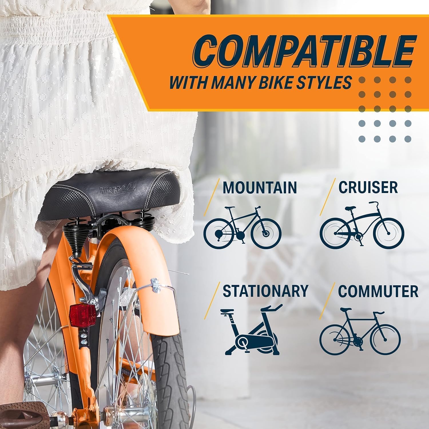 Asiento de bicicleta Bikeroo