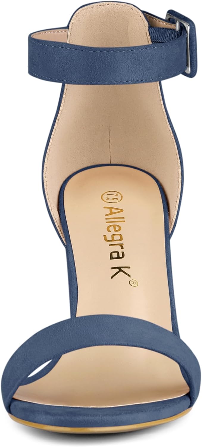 Allegra K Sandalias Altas Mujer