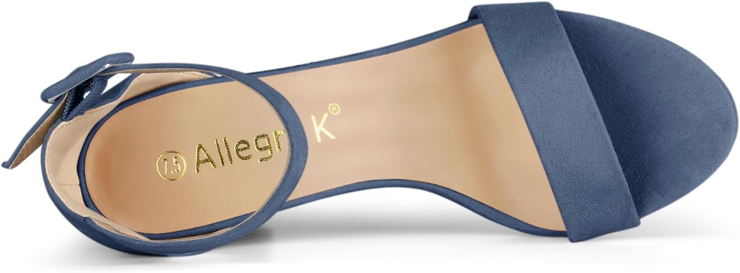 Allegra K Sandalias Altas Mujer