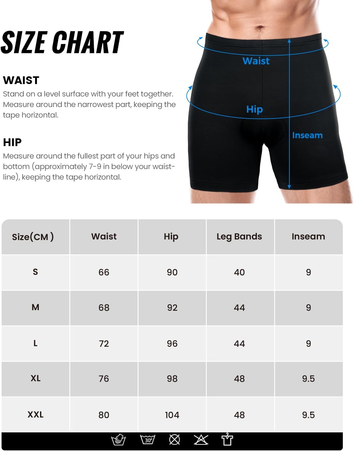 Pantalones Cortos Ciclismo XL