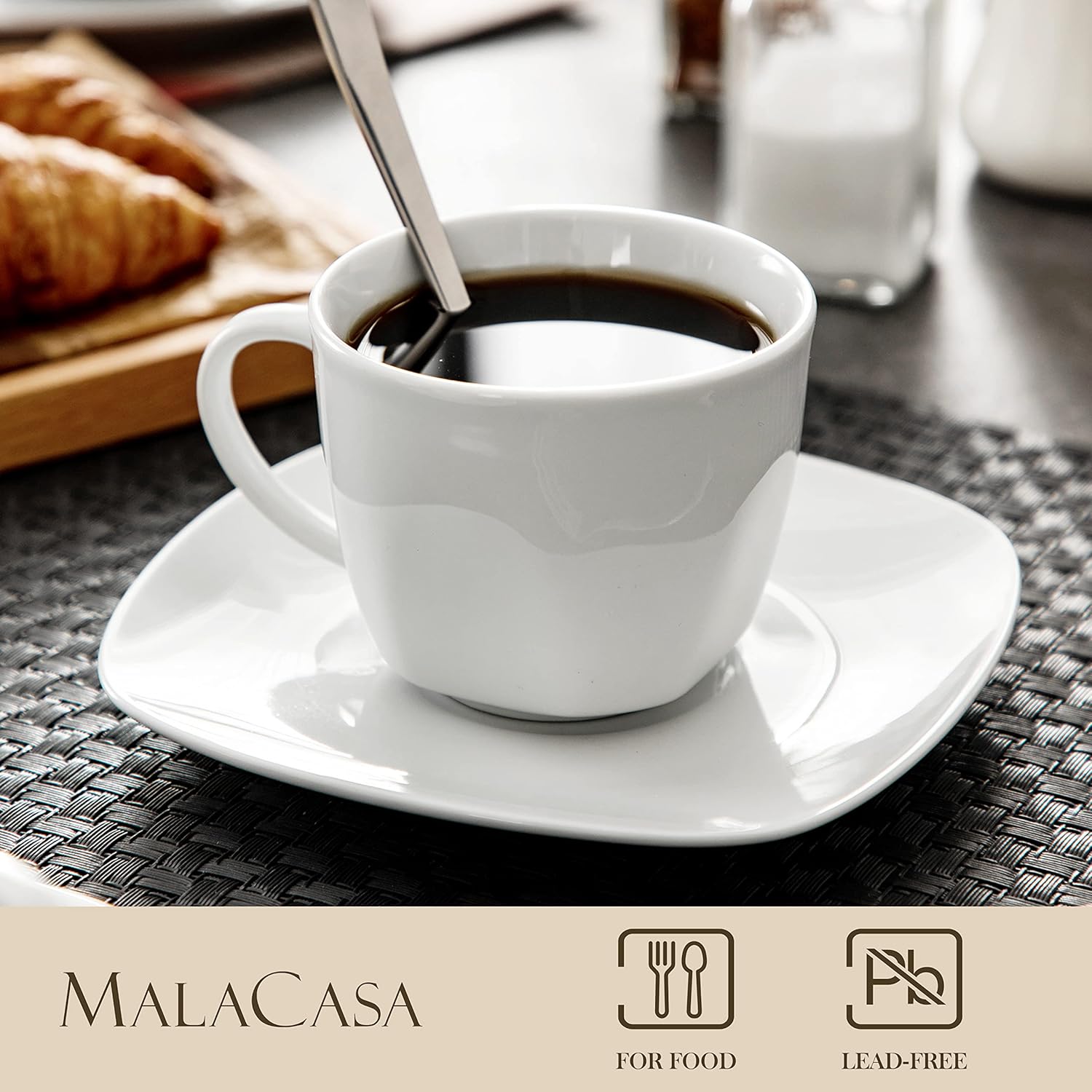 Juego de Café MALACASA 12 Pzs