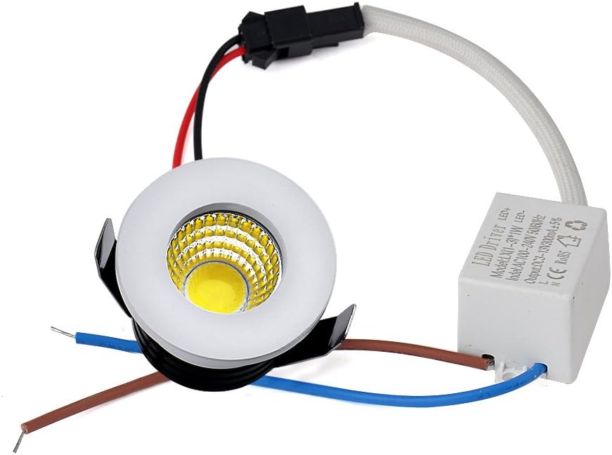 Foco Empotrado LED 3W Blanco