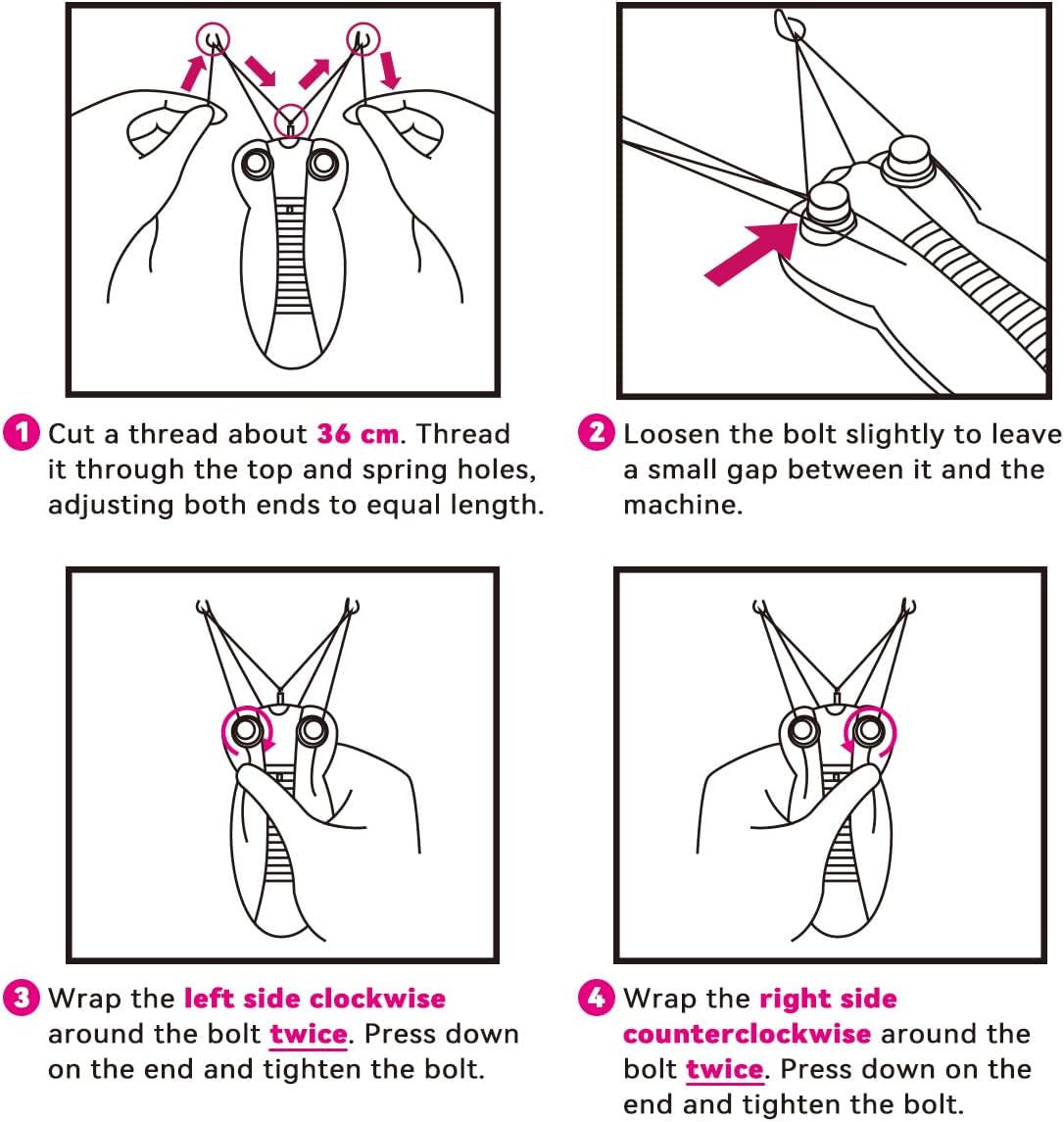 Electroestimulador facial rosa