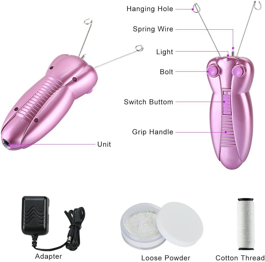 Electroestimulador facial rosa