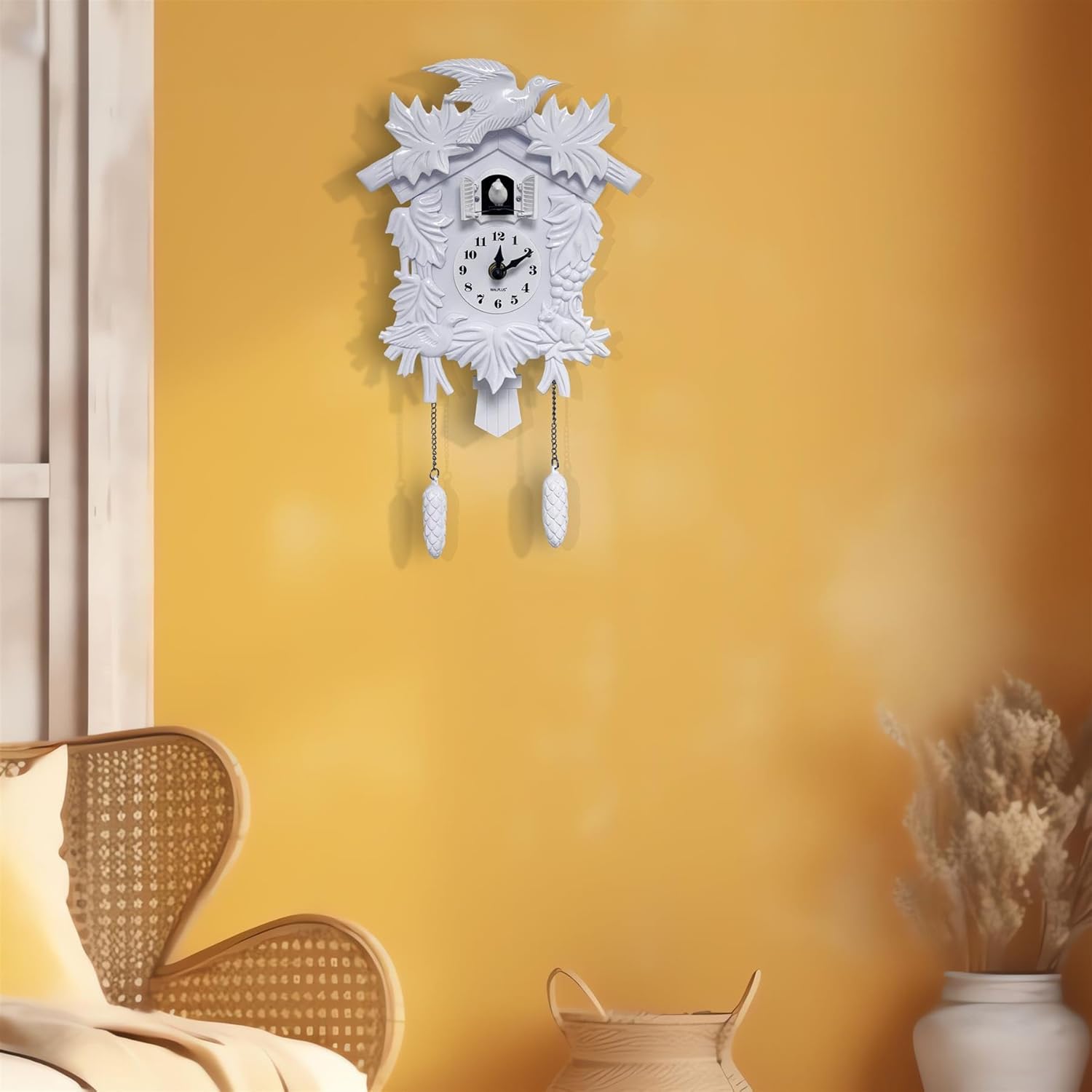 Reloj Cuco Minimalista Blanco